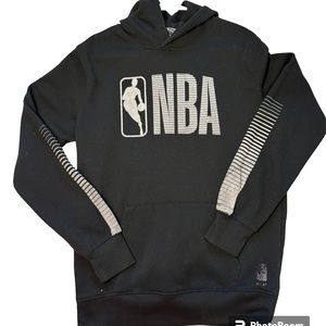 BLACK & SILVER NBA HOODIE